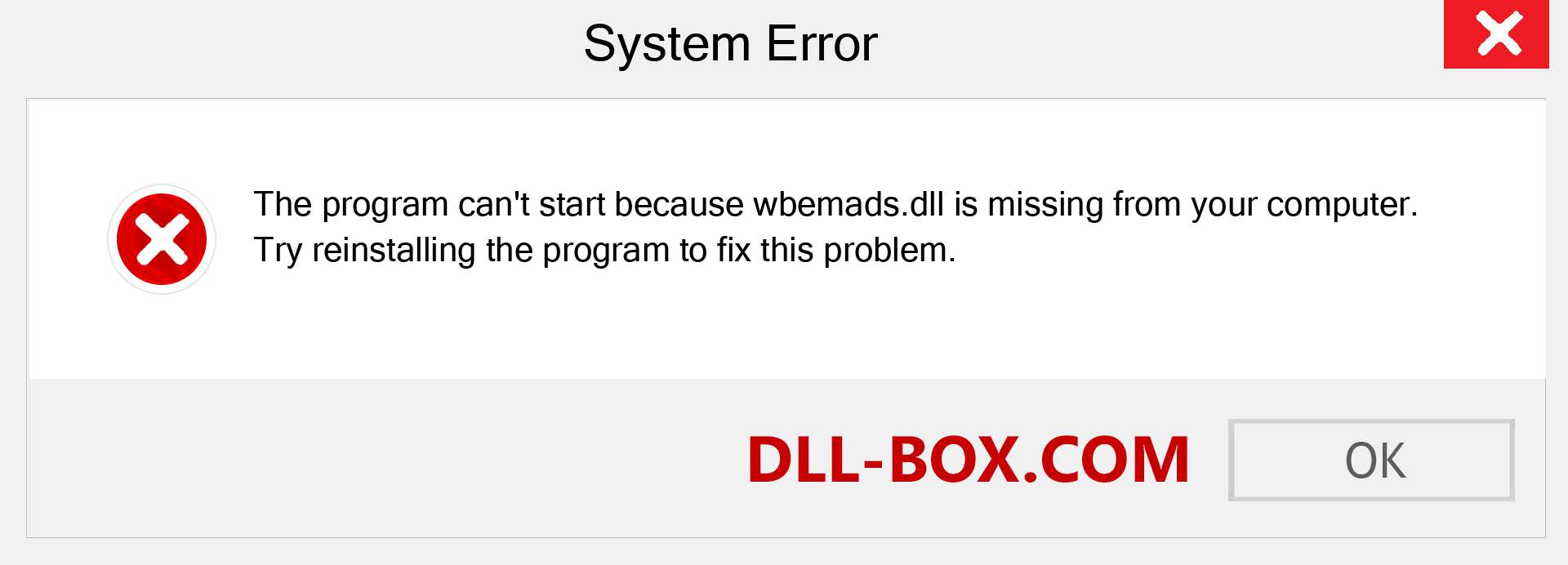  wbemads.dll file is missing?. Download for Windows 7, 8, 10 - Fix  wbemads dll Missing Error on Windows, photos, images